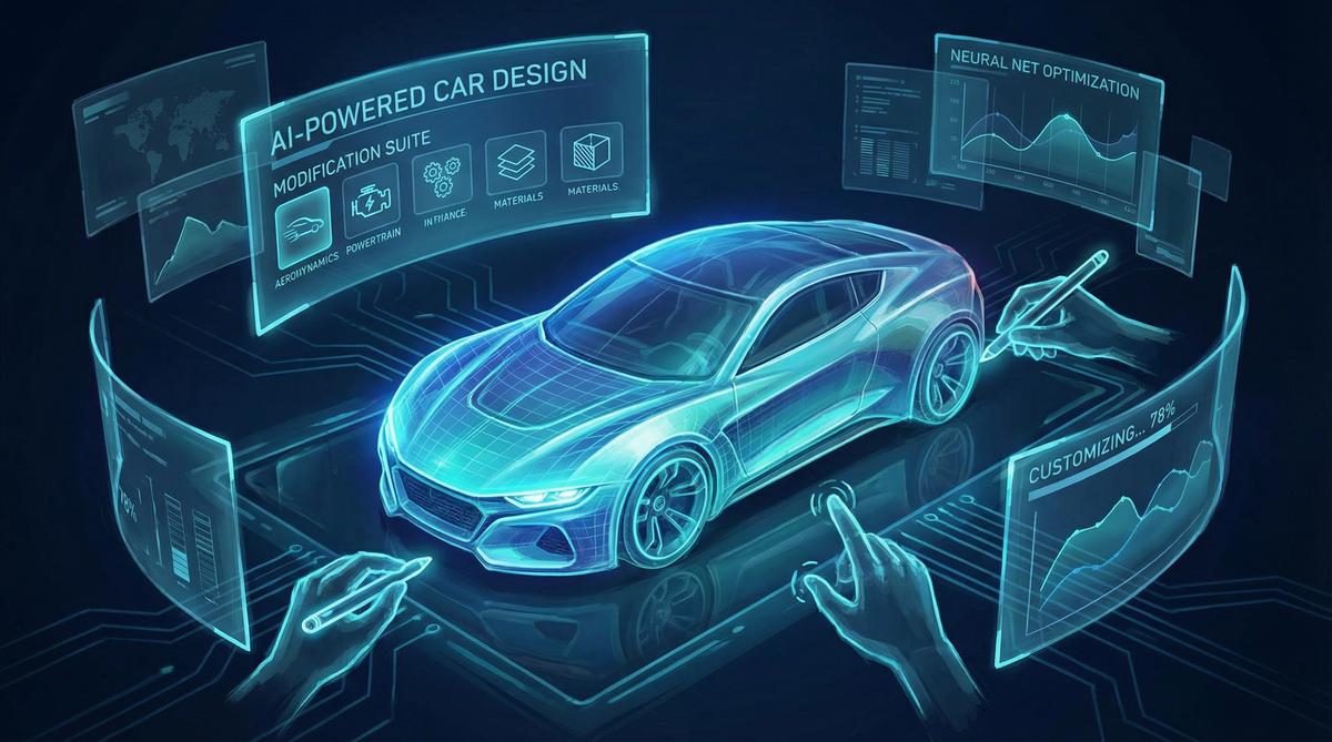 丝瓜视频AI汽车改装视频设计